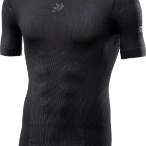 maglia sixs BT TS1L VA black dark grey vista frontalmente