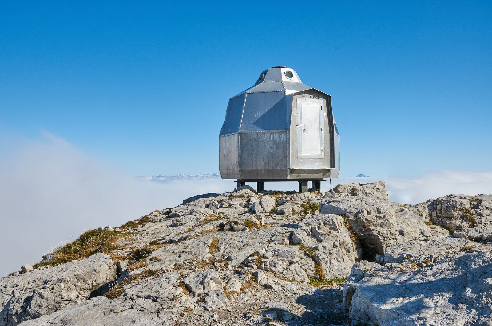 How the designers of mountain bivouacs are hitting new heights